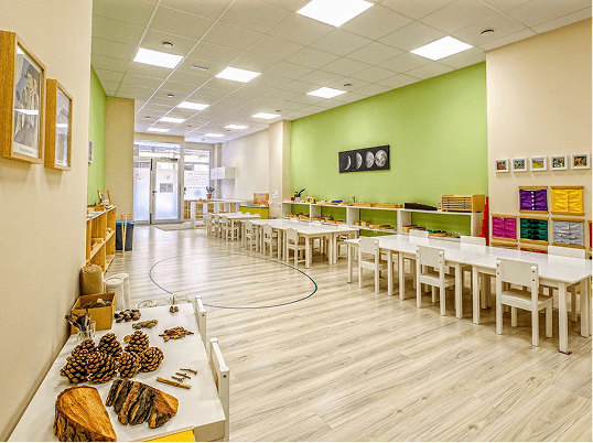 La etapa de Casa de Niños Montessori corresponde al Segundo Ciclo de Educación Infantil.